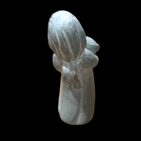 Isabel Bloom/Vintage/Cherub Girl holding cat/2000/signed sculpture/concrete - Picture 6 of 10